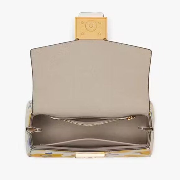 NWT kate spade Katy Sunshine Floral Textured Leather Top Handle Bag with Dustbag - Picture 11 of 15